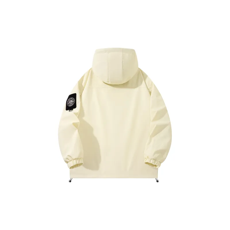 Jeep Outdoor Hiking Waterproof And Windproof Windbreaker Jacket Trench Coat Unisex-1