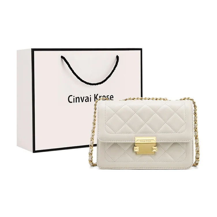 CinvaiKrose Cow Leather With Microfiber Shoulder Bag, Crossbody Bag, Shoulder Bag Small Size Women's-4