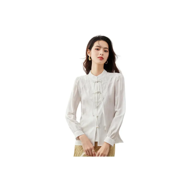 CARBAMMI Shirts Women's White-3