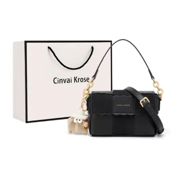 Simvay Clos Microfiber And Ultra-Soft Velvet Small Square Bag Shoulder Bag Small Size Women's Multicolor