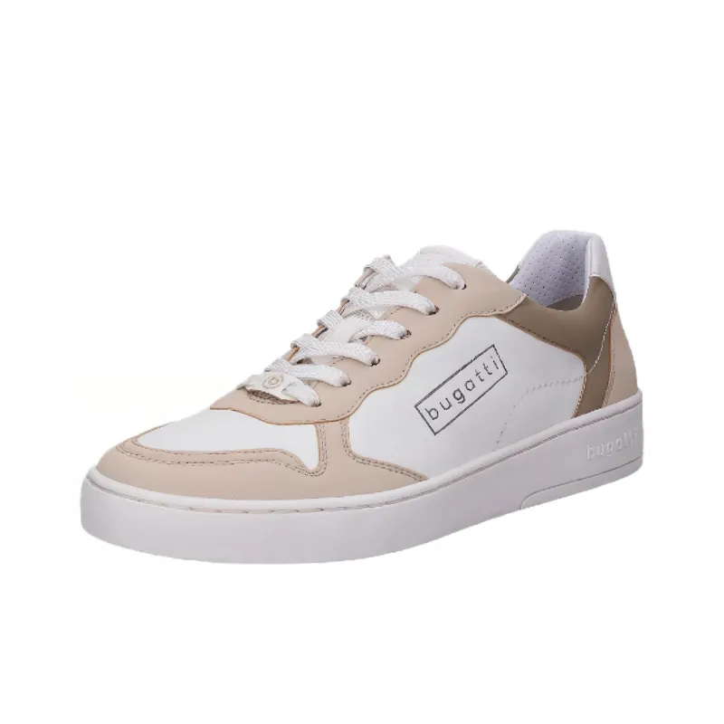 Bugatti Low-Top Skateboard Shoes Women's White-2