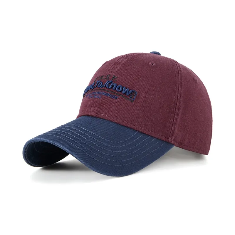 PISHUSHU Cotton Baseball Caps Unisex 7 Colors-2