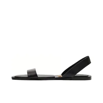 ZARA Strap Sandals Women's Black