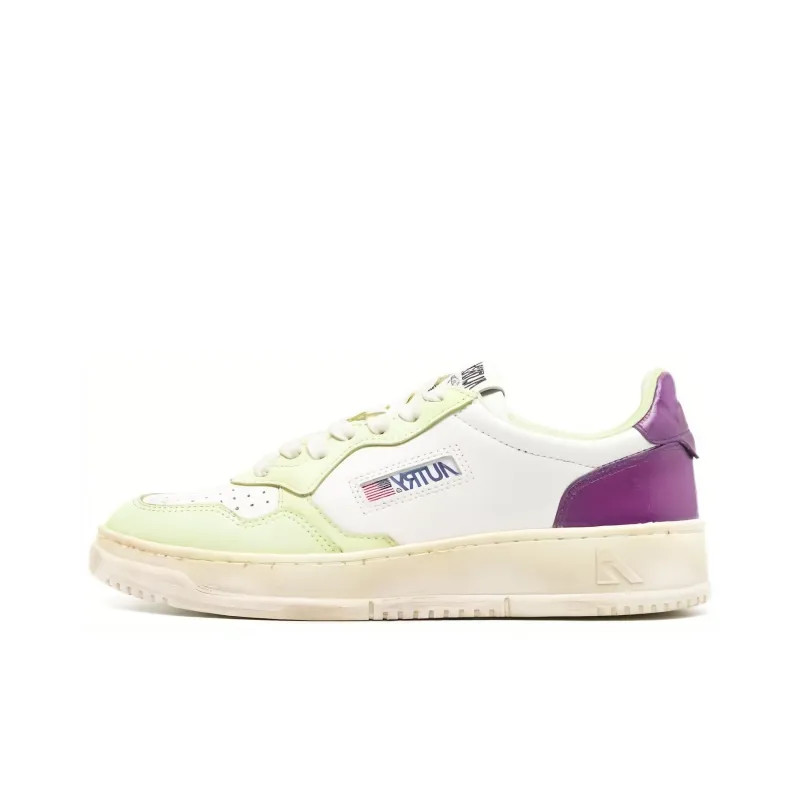 AUTRY Medalist Super Vintage Leather Sneakers-0