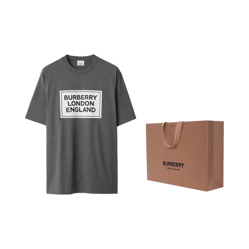 Burberry T Shirt Men's Dark Gray-2