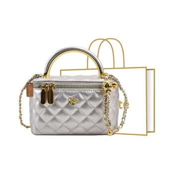 SUPERCUTE PU Handbag, Shoulder Bag, Crossbody Bag Regular Women's White/Silver/Pink/Black