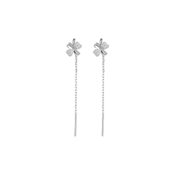 Beauty 925 Sterling Silver Drop Earrings Women's