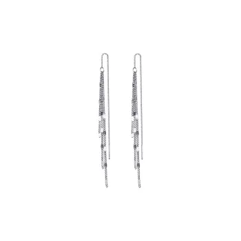 Beauty 925 Sterling Silver Drop Earrings Women's