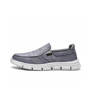 Laoks Men's Casual Shoes Men Low Top White/Black/Gray