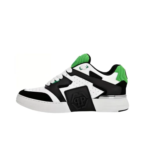 PHILIPP PLEIN Phantom Street Leather Sneakers