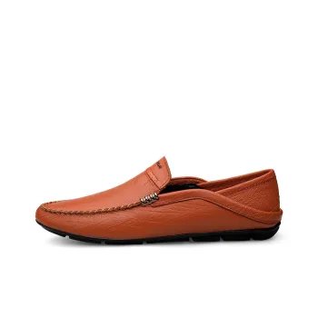 Wen Nai Beanie Shoes Men's Light Brown
