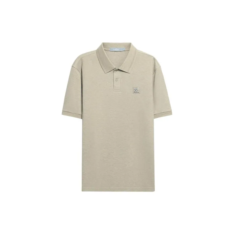GOLDLION 23 Spring And Summer Polo Shirt Loose Fit With Micro Elasticity Men's Multiple Colors-7