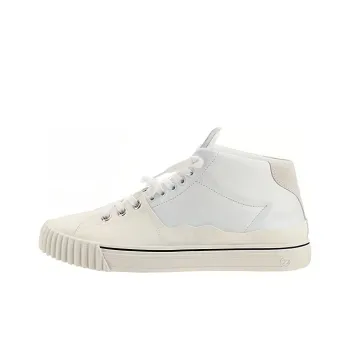 Maison Margiela Logo Patch High-Top Sneakers