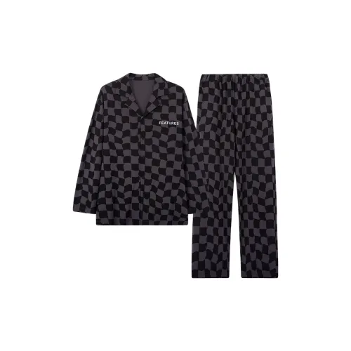 Nodos Shield Pajama Set Men's Black