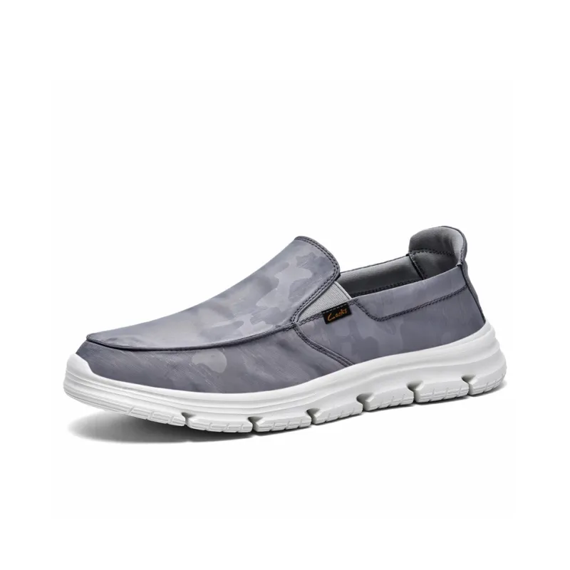 Laoks Men's Casual Shoes Men Low Top White/Black/Gray-1