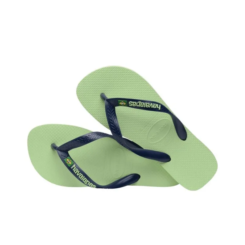 Havaianas Abrasion Resistant Flip Flops Women's Green-2