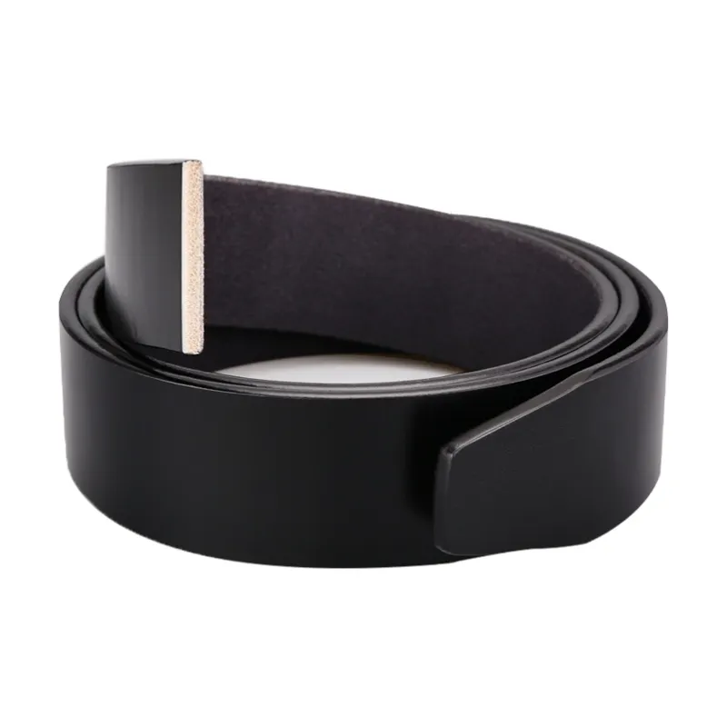 Cows Reign Single Layer Top Grain Cow Leather Leather Belts Men's 3.4CM-3