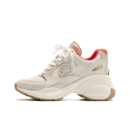 MICHAEL KORS Zuma Low-Top Casual Shoes Women's Beige
