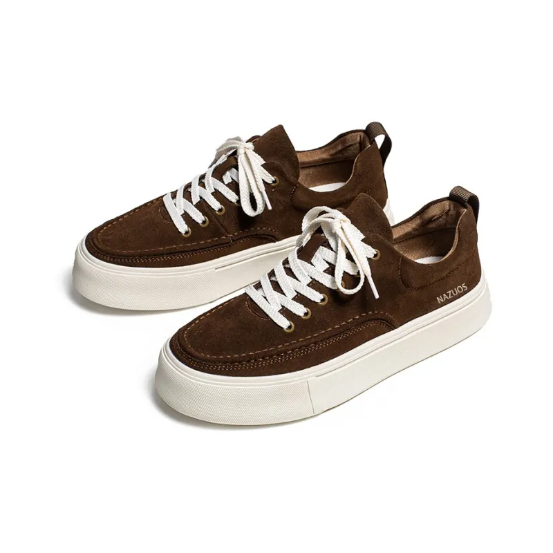Rummaden Anti-Slip And Wear-Resistant Lightweight Low-Top Skateboard Shoes Men's-5