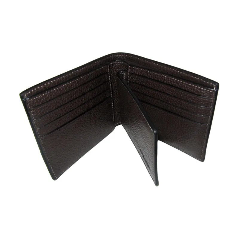 COACH 3 IN 1 Wallet Pebbled Leather Wallet Mini Women's Mahogany-3