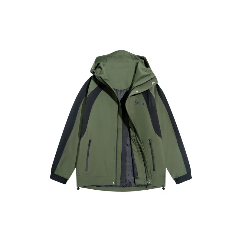 CSKS Jackets Coats Unisex Black White-10