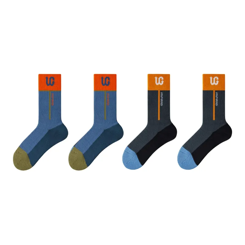 UGUPGRADE Basketball Socks Men's 4 Pack-7