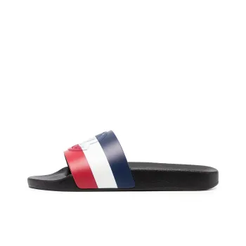 Moncler Basile Stripe Slides Women's