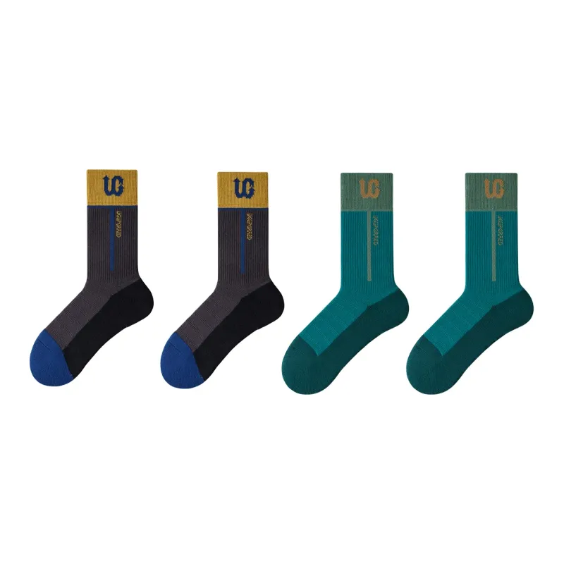 UGUPGRADE Basketball Socks Men's 4 Pack-4