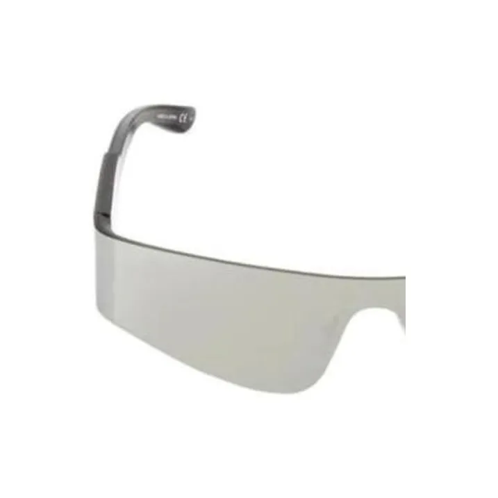 Balenciaga Acetate Irregular Shape Sunglasses Unisex Silver-2