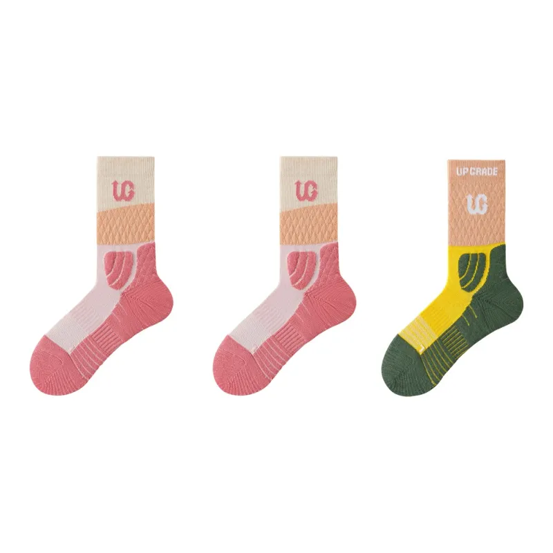 UGUPGRADE Basketball Socks Women's 3 Pack-9