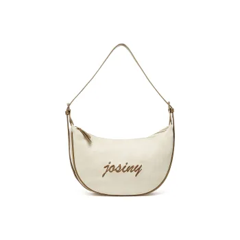 JOSINY PU Fashion Crossbody Bag Regular Women's Brown/Ecru