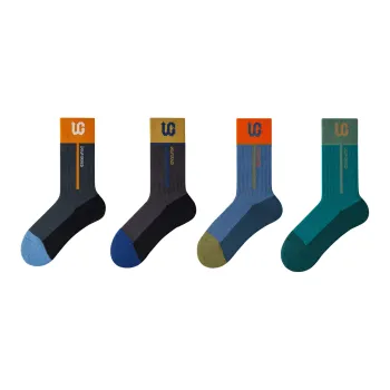 UGUPGRADE Basketball Socks Men's 4 Pack