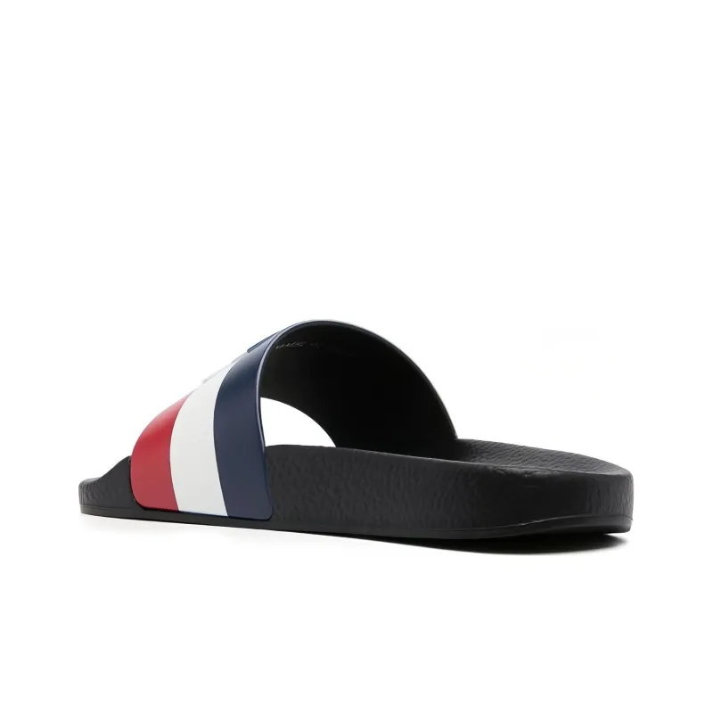 Moncler Basile Stripe Slides Women's-3