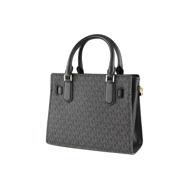 MICHAEL KORS Leather Shoulder Bag, Crossbody Bag, Handbag Small Size Women's Black-2