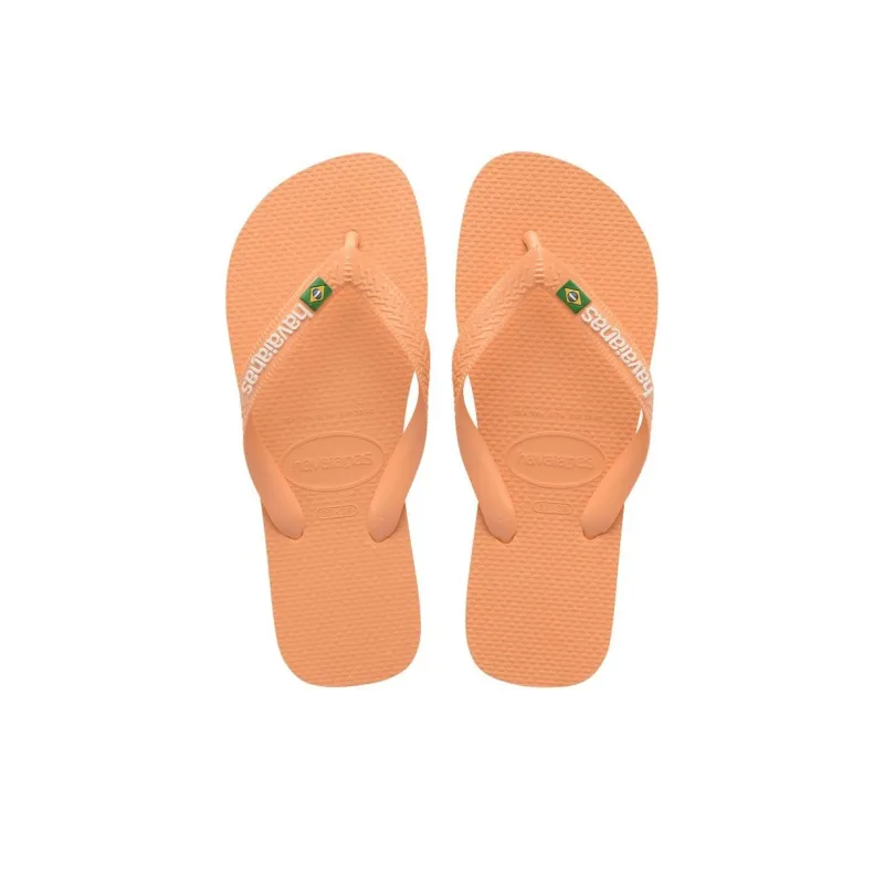 Havaianas Slip Resistant Flip Flops Women's Orange-3