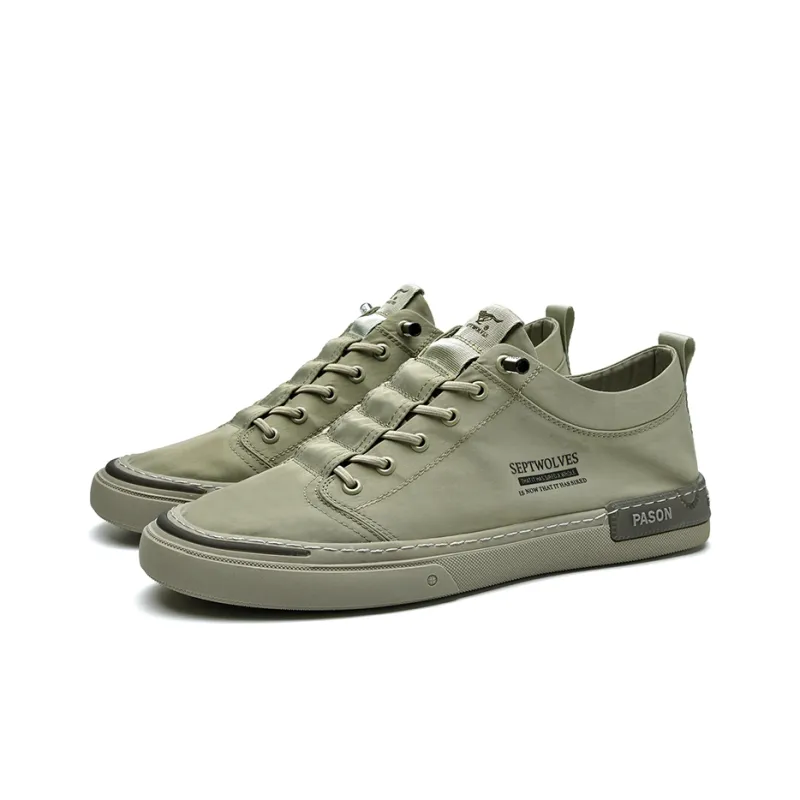 SEPTWOLVES Low-Top Canvas Shoes Men's-8