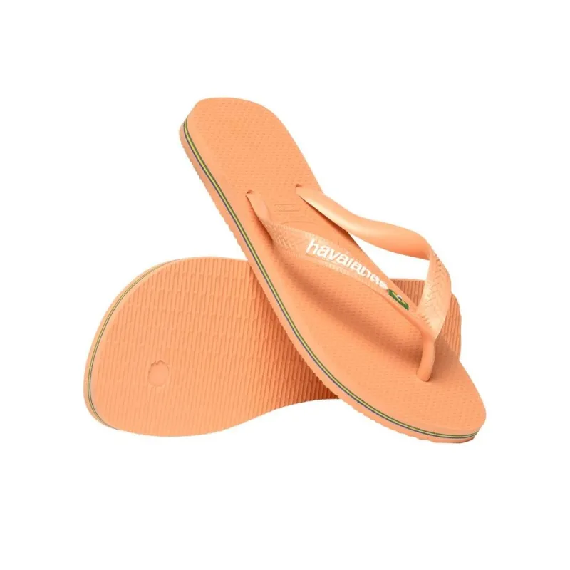 Havaianas Slip Resistant Flip Flops Women's Orange-5