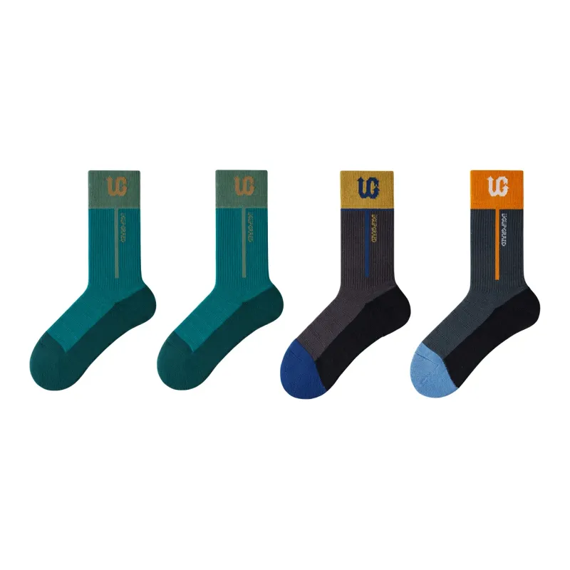 UGUPGRADE Basketball Socks Men's 4 Pack-10