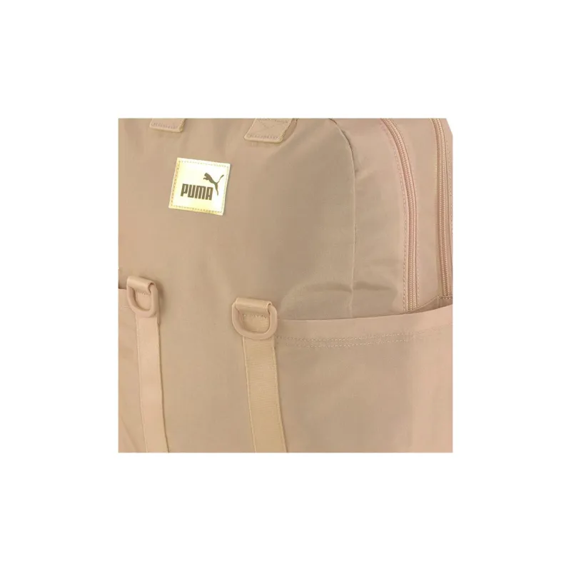 PUMA Fabric Backpack Regular Women's Beige Yellow-3