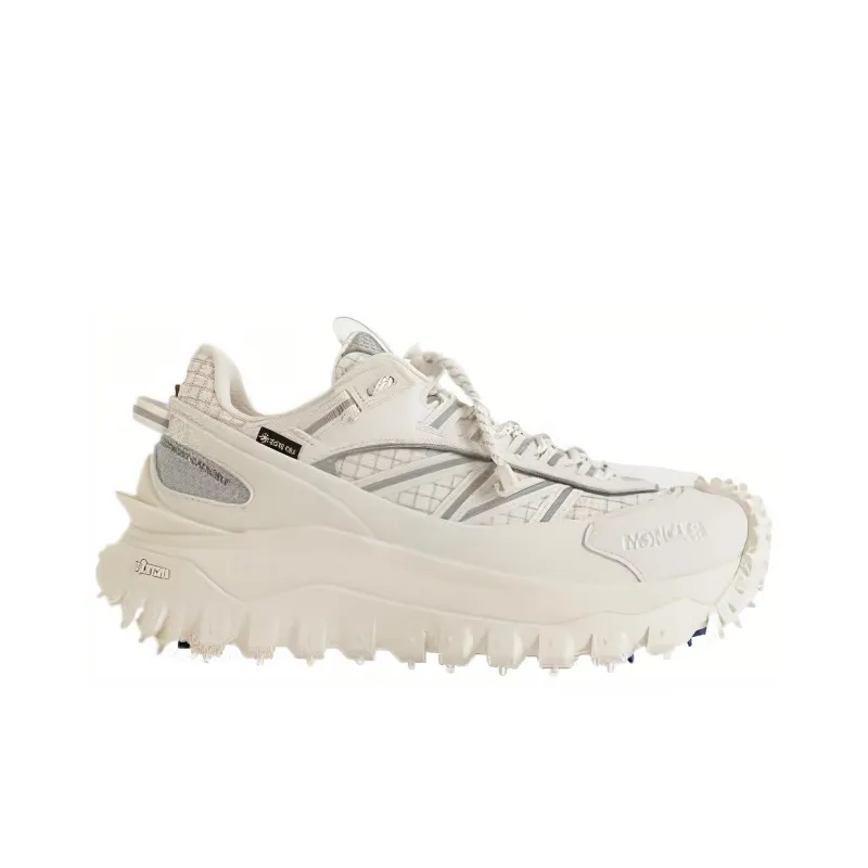 Moncler Round Toe Lace-Up Sneakers Women's-1
