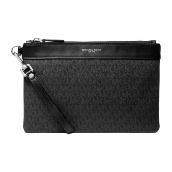 MICHAEL KORS Monogram Zipped Travel Pouch