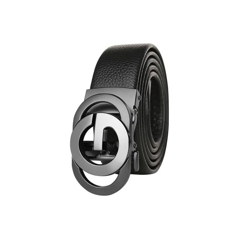 LUCKY LION Leather Belts Men-2