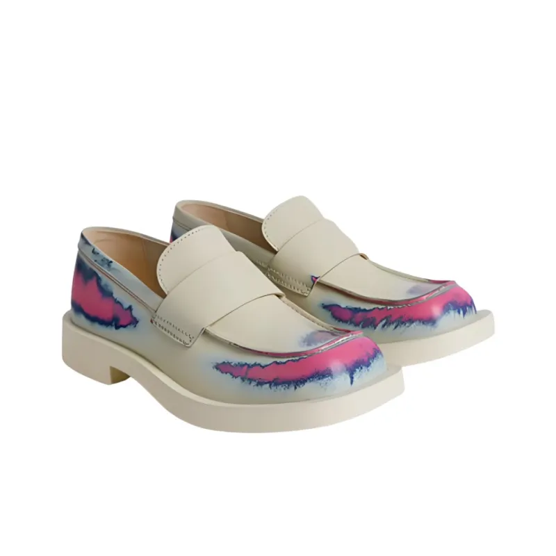 CAMPERLAB Loafers Women's White Blue Pink-1