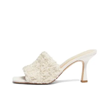 MICHAEL KORS Slide Slippers Women's White