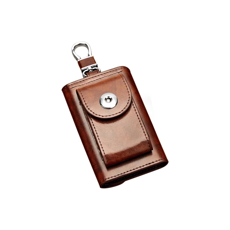 WilliamPOLO Cow Leather Key Pouch Regular Unisex Multicolor-12