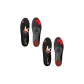[2 Pack]High-Rebound-Competitive Sports-Black/Red