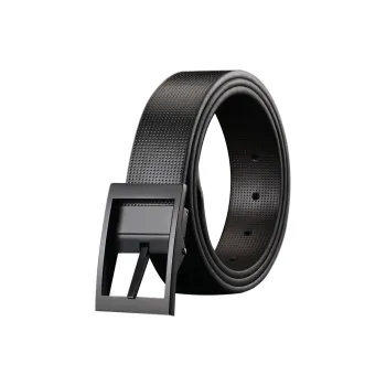 LUCKY LION Casual Business, Double Sided With Minimalist Style Design, Pin Buckle Leather Belts Men's