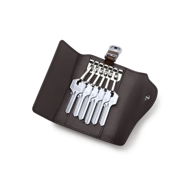 WilliamPOLO Cow Leather Key Pouch Regular Unisex Multicolor-1