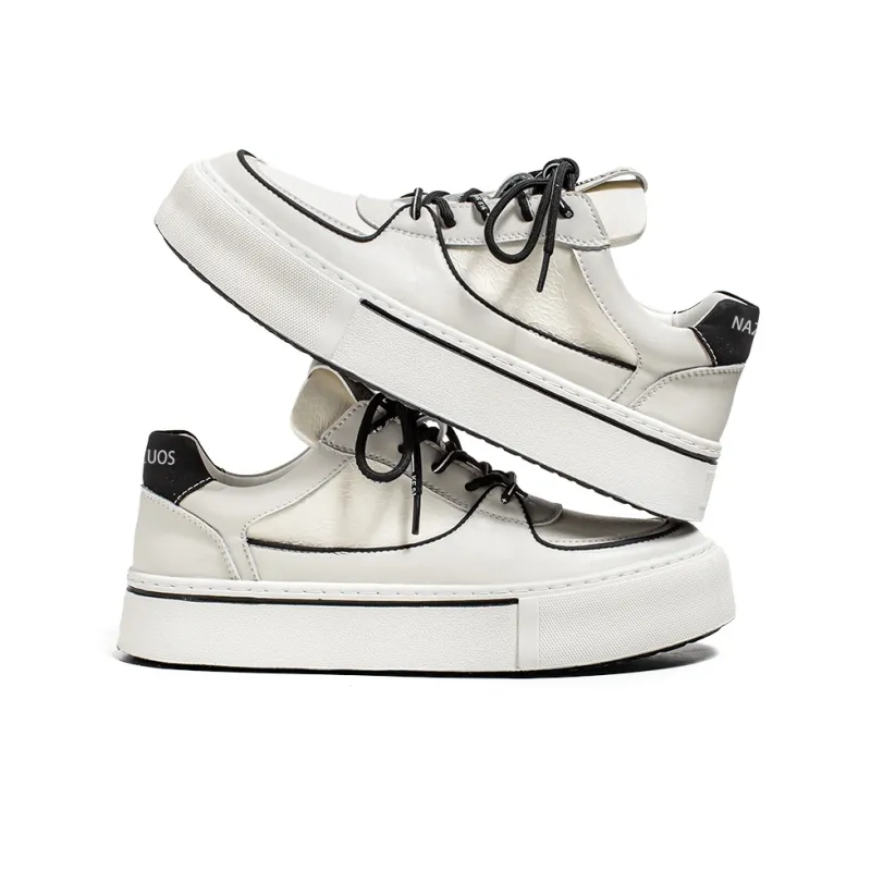 Rummaden Slip Resistant, Abrasion Resistant, Balance, Lightweight Low Top Skateboard Shoes Men's-6