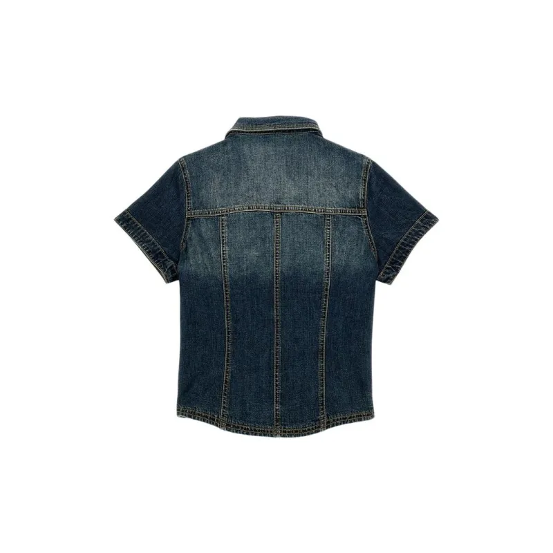 GUESS Shirts Women's Navy Blue-1
